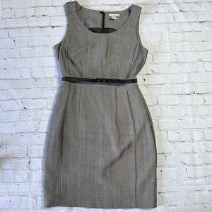 H&M Gray Midi Pencil Dress | Size 8